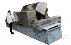 LG-600T Industrial Automatic Stainless Steel Peanut Brittle Molding And Cutting Machine 