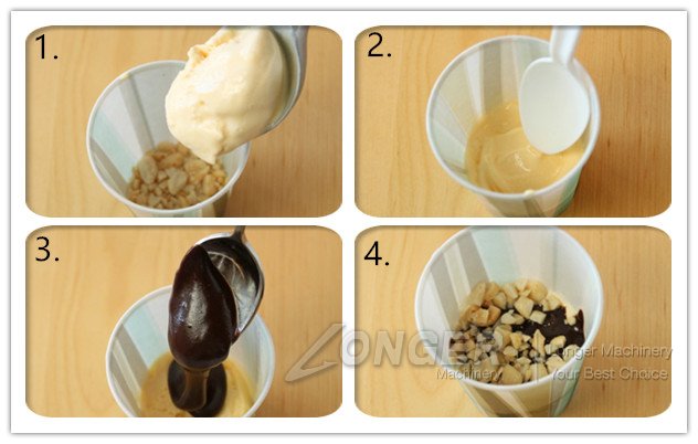 Layered Peanut Butter Brittle Ice Cream Pops Layered Peanut Butter Brittle Ice Cream Pops